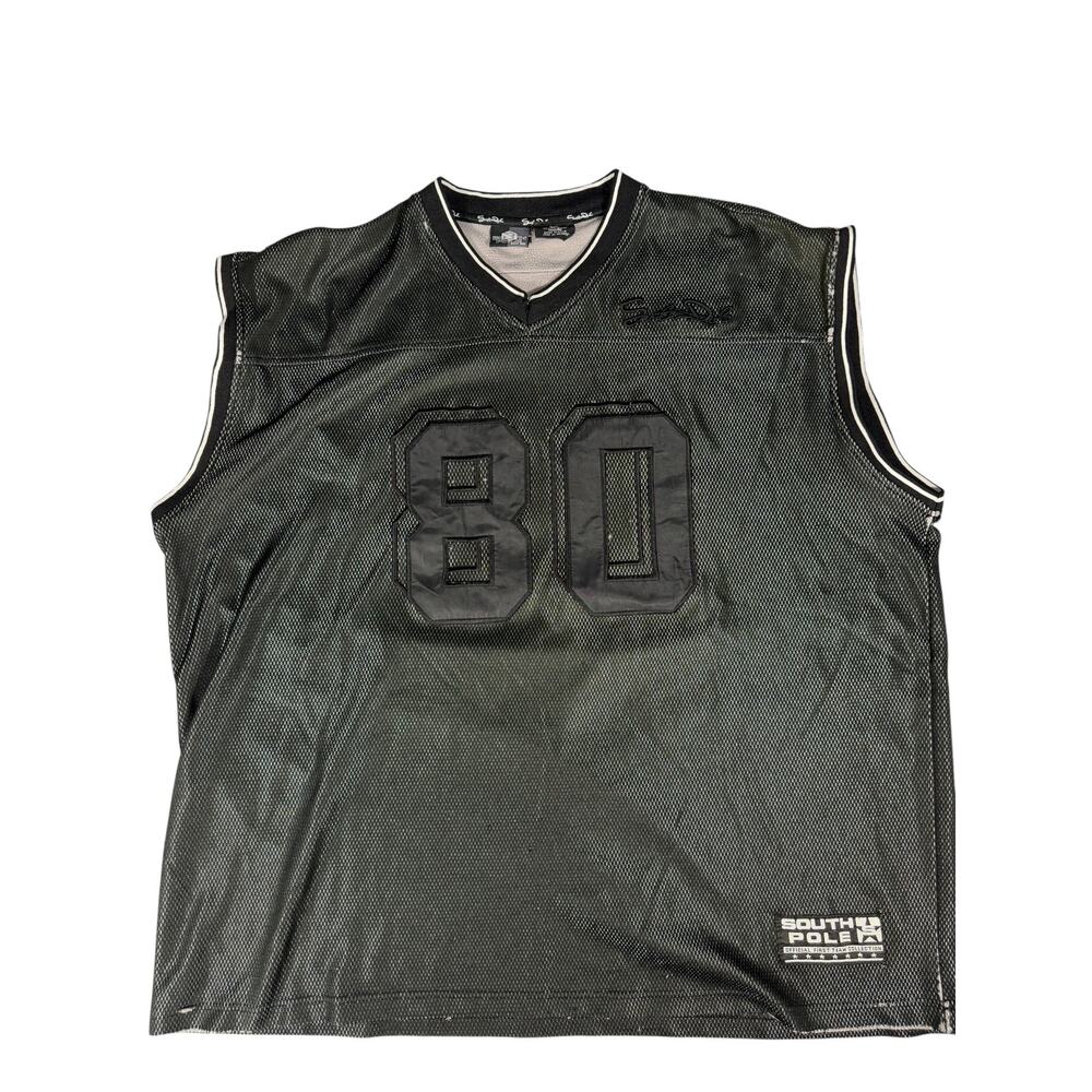 South Pole Black Basketball Jersey